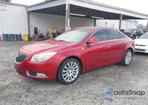 2013 Buick Regal Turbo - Premium 1 из США, поврежденный, VIN 2G4GS5EVXD9191394